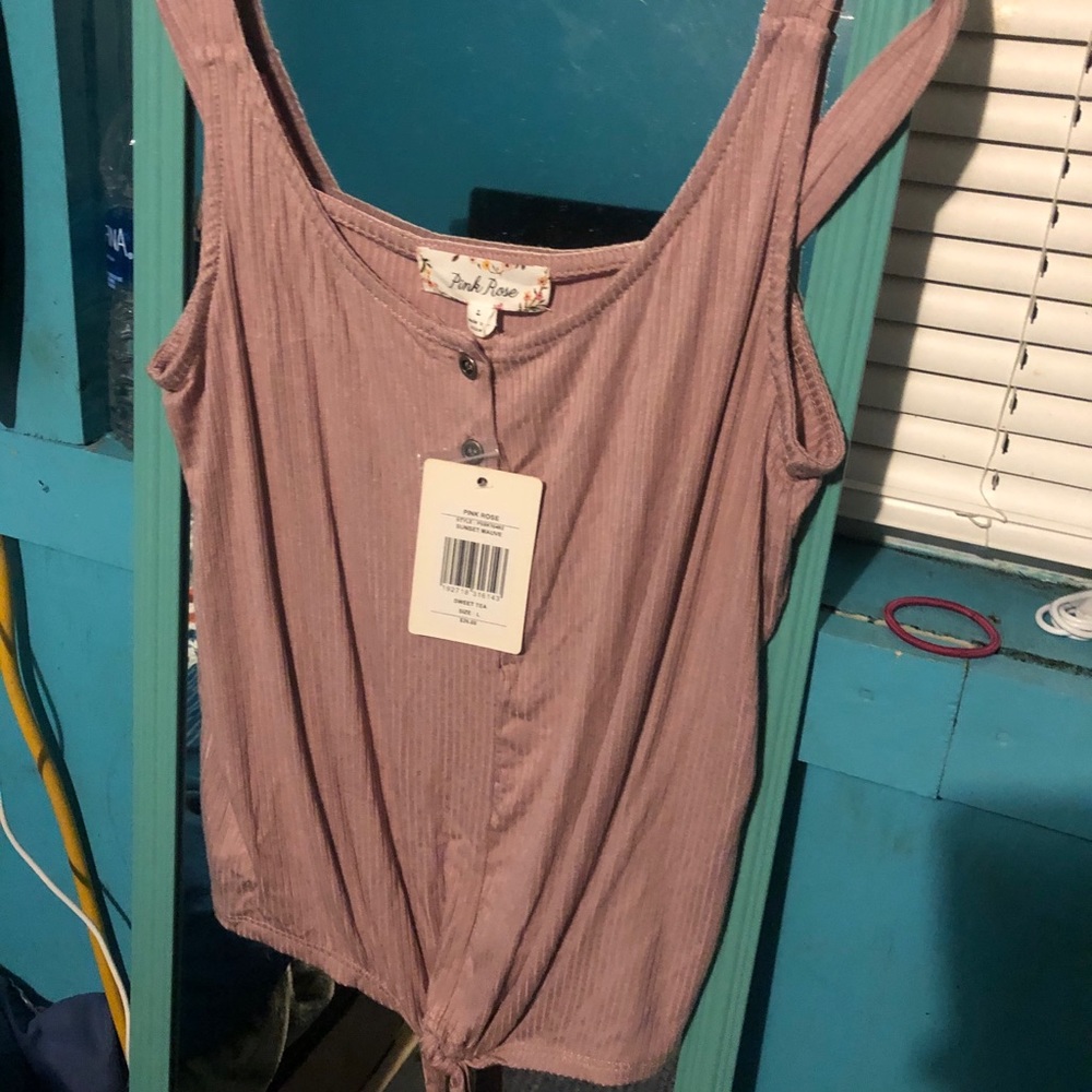 Blush pink top